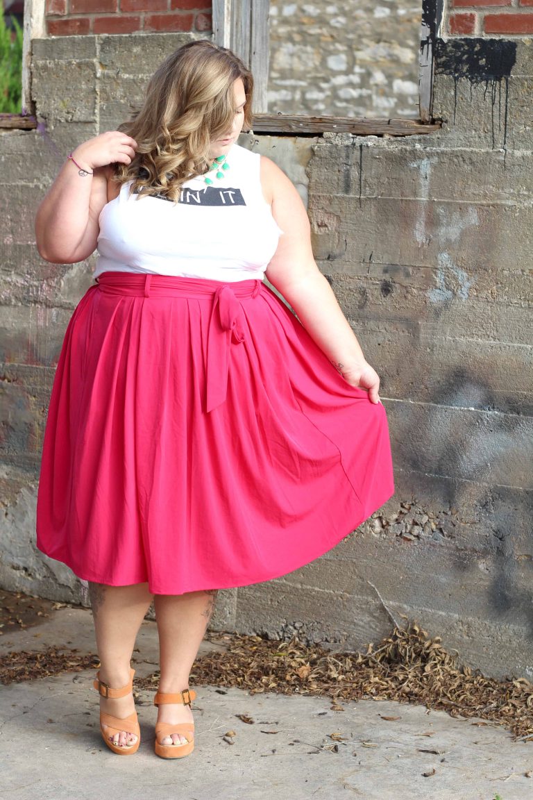 KILLIN' IT IN MY FAVORITE PLUS SIZE SKIRT