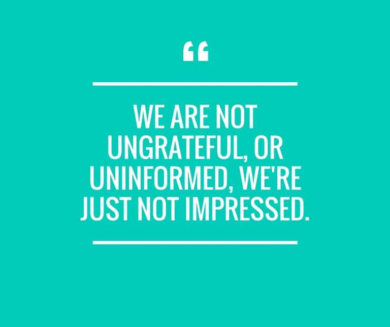 YOU'RE DOING IT WRONG: STOP BLAMING THE CONSUMER FOR THE PLUS SIZE INDUSTRY'S FAILINGS