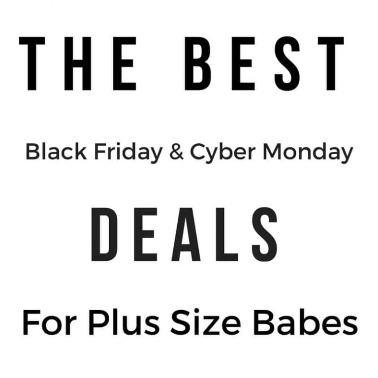 The Best Plus Size Black Friday and Cyber Monday Deals