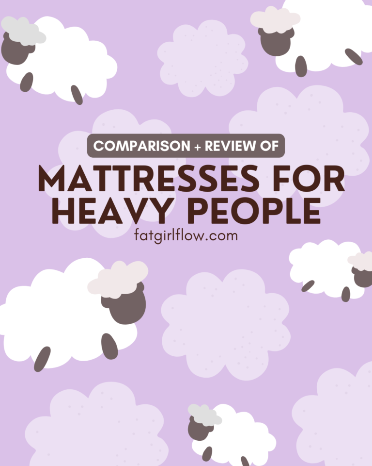 Comparison And Review Of Mattresses For Heavy People