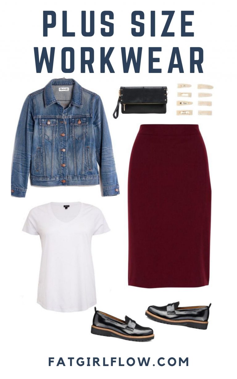 Stylish Plus Size Workwear Outfit