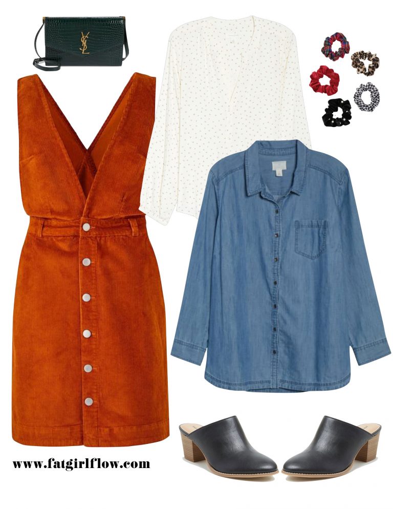 Plus Size Spring Workwear 90's Style