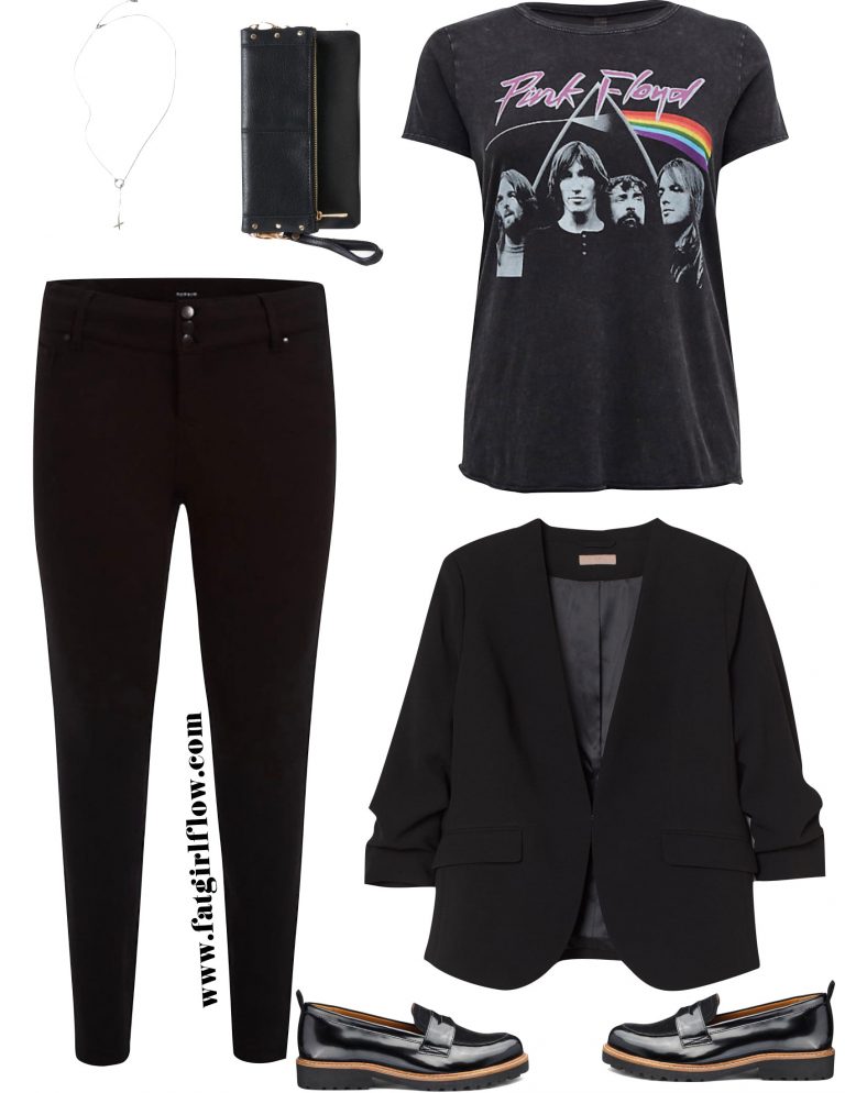 Punk Inspired Plus Size Workwear
